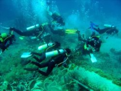 Diving the Yolanda werck Sharm by Andy (Buzz) Coles 