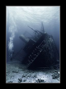  Ghiannis D. Shaab Abu Nuhas Red Sea. very photogenic wreck sorts angles but it was clear water that enabled me get whole thing. Sea thing