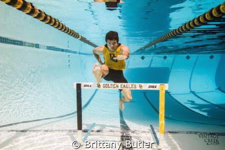 "Jump, Don't Breathe"
Underwater Senior session in the d... by Brittany Butler 