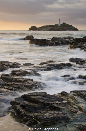 Godrevy Lighthouse, Cornwall, UK. Taken with a Nikon D7000 by David Stephens 