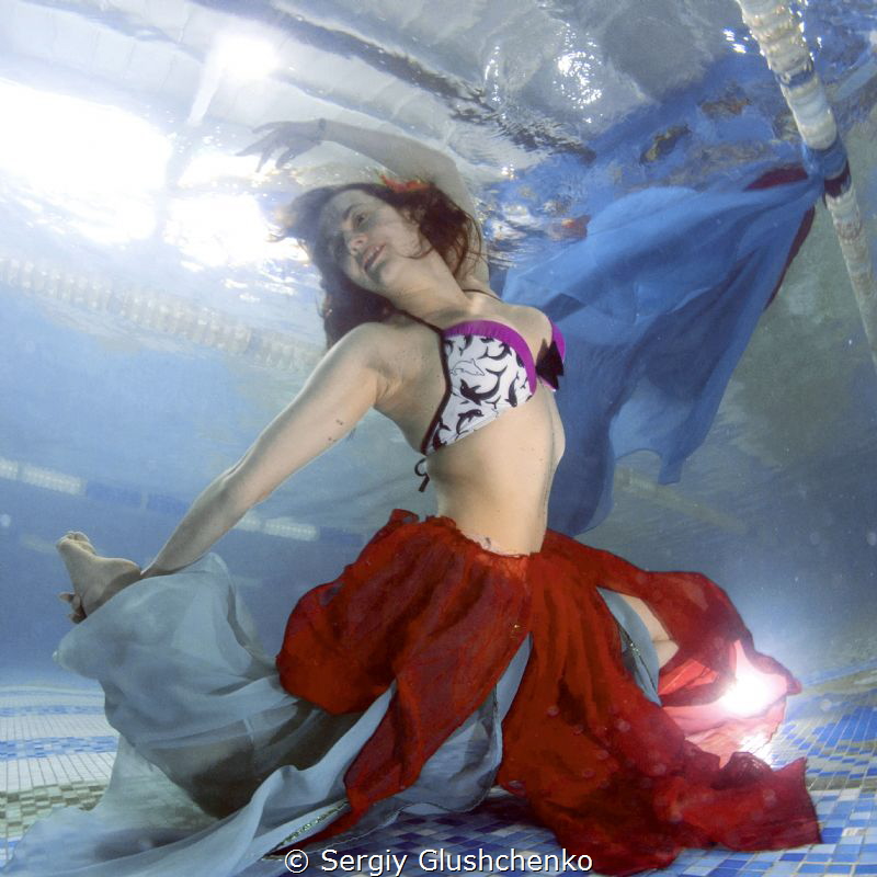 Underwater gypsy. by Sergiy Glushchenko 