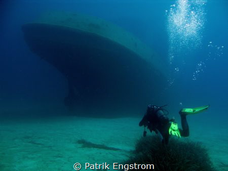Diving the Tug 2 with Patrik Engstrom in Malta, Sliema - ... by Patrik Engstrom 
