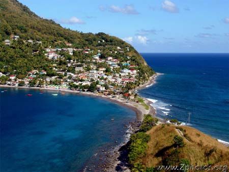 This photo is of Scott's Head Point in DOminica. It is a ... by Zaid Fadul 
