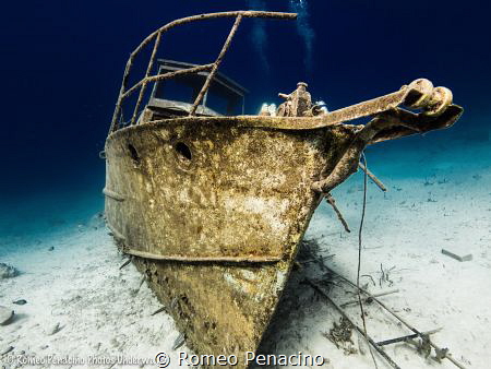 Mangel Halto shipwreck Aruba. by Romeo Penacino 