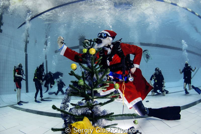 Christmas picture. by Sergiy Glushchenko 
