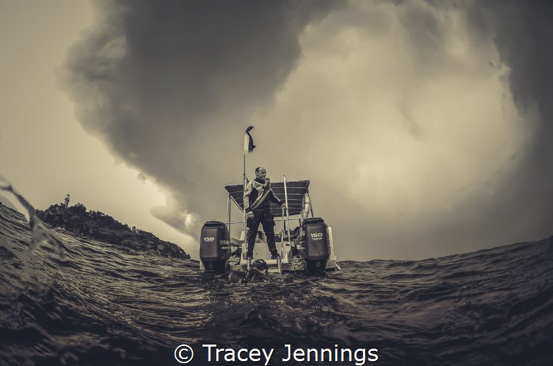 Hurry up .. a storm is coming by Tracey Jennings 