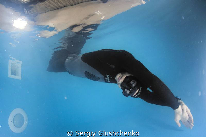 Freediver. by Sergiy Glushchenko 