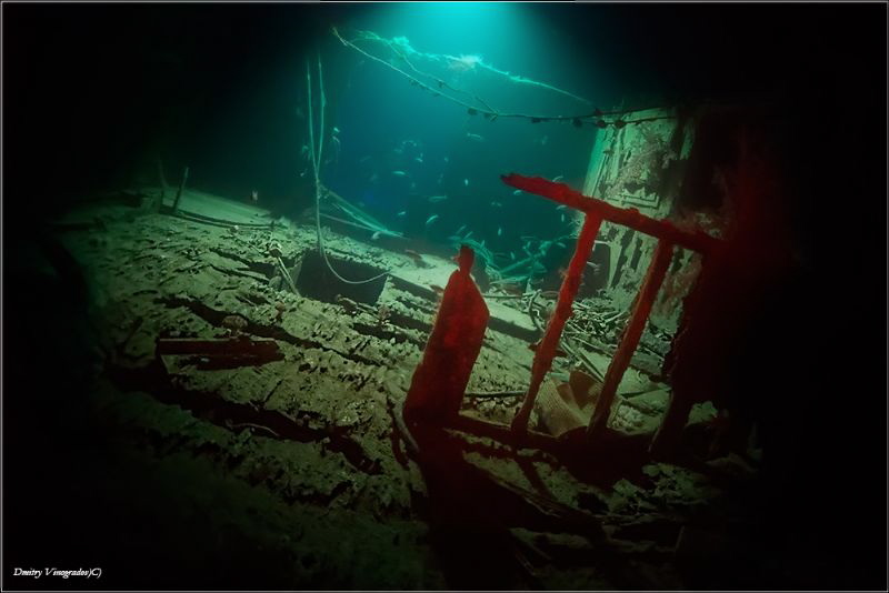 Night wreck
Beacon Rock Reef. Night dive. 29 meters deep. by Dmitry Vinogradov 