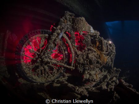 BSA M20 Motorbike 
SS Thistlegorm : Red Sea 
Launched :... by Christian Llewellyn 