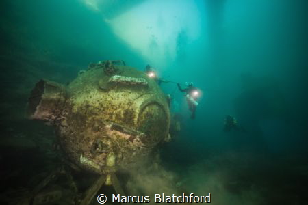 Diving Bell in NDAC, Chepstow by Marcus Blatchford 