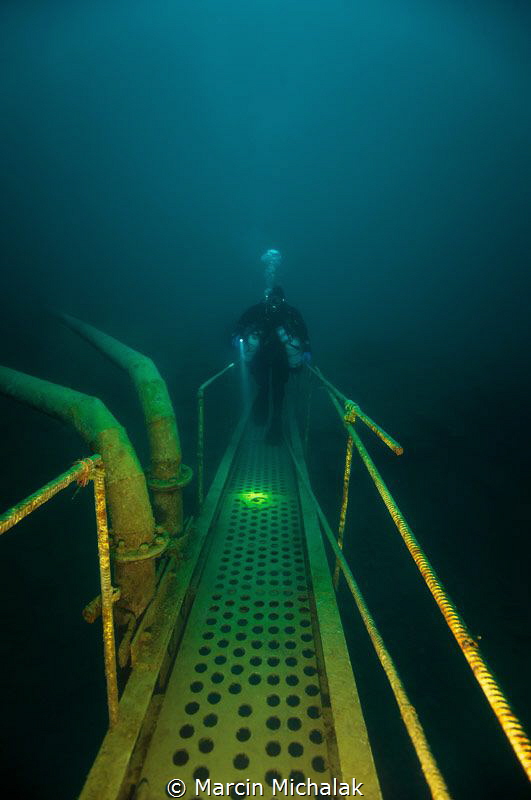 Underwater Walk by Marcin Michalak 