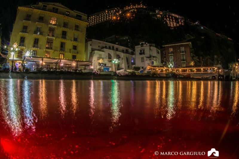 Marina Grande of Sorrento, split shot with a tripod and a... by Marco Gargiulo 