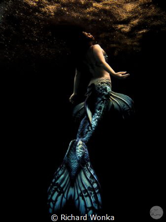 Kimberley Chai introduces a dark note to mermaiding. She ... by Richard Wonka 