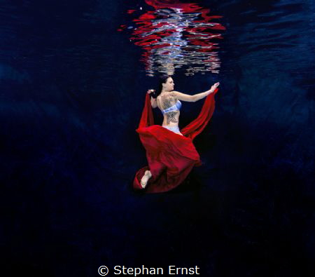 Red on Blue by Stephan Ernst 