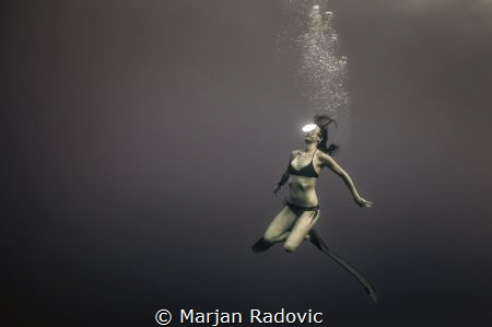 freediving by Marjan Radovic 