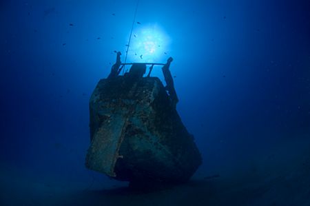 Wreck of the Naked Lady, Kona by Andy Lerner 