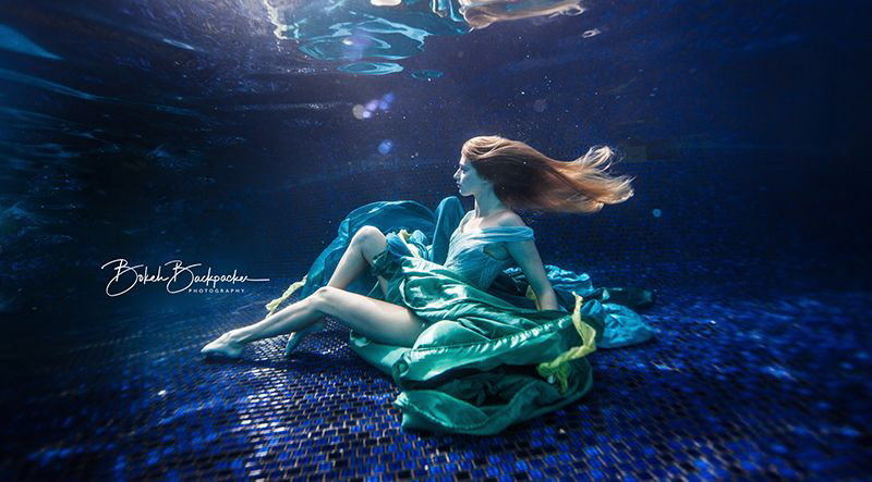 The model is a free diver who goes by the name @SaltSiren... by Bokeh Backpacker 