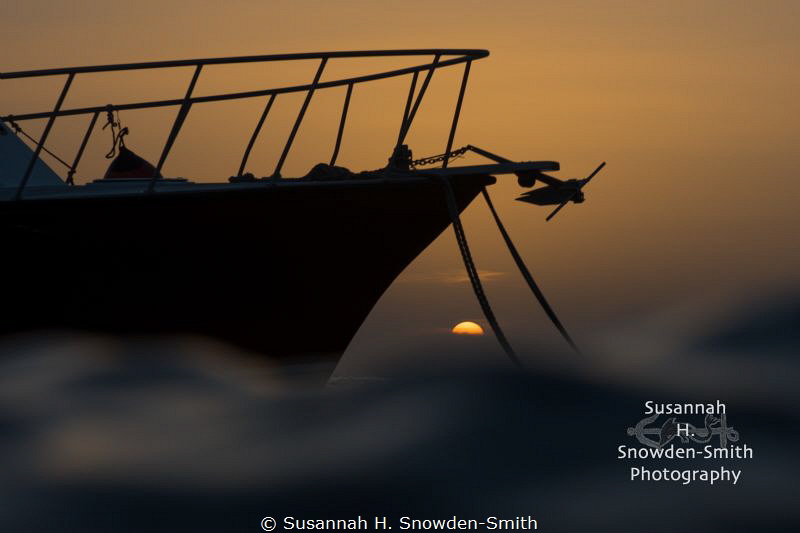 "Sunset Sunset" - Surfaced to this stunning sunset at Sun... by Susannah H. Snowden-Smith 