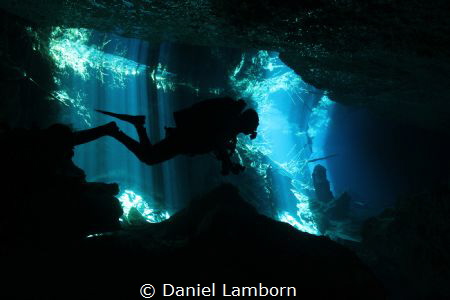 Chac Mool Cenote Diving. by Daniel Lamborn 