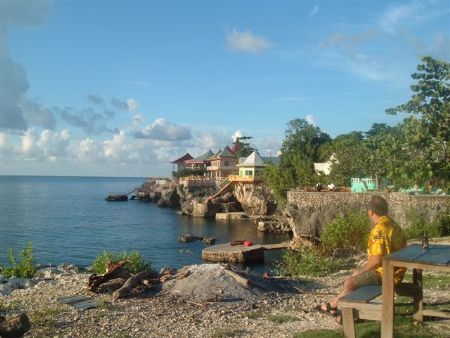 this photo was taken in negril jamaica at the clifts.... by Karen Taylor 