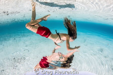 Lagoon like a mirror by Greg Fleurentin 