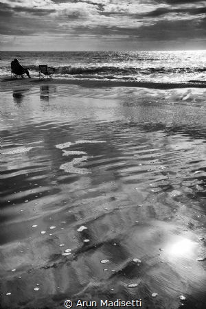 A day at the beach by Arun Madisetti 