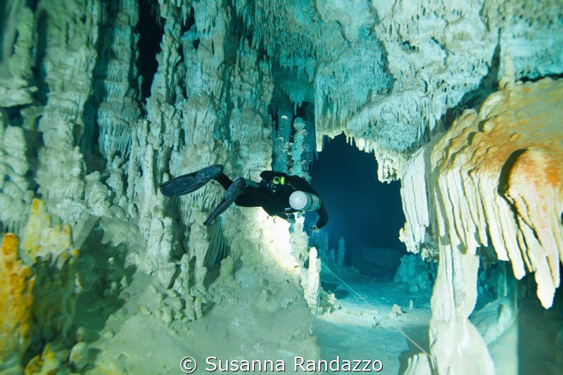 underground cave system, Otoch Ha, Mexico by Susanna Randazzo 