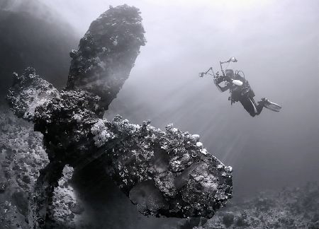 Red sea Umbria wreck. by Sergey Lisitsyn 