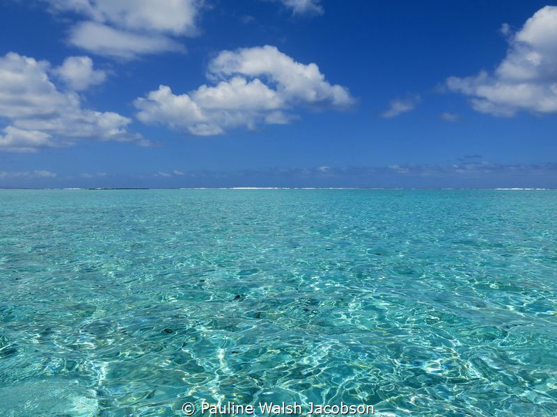 Bora Bora Lagoon by Pauline Walsh Jacobson 