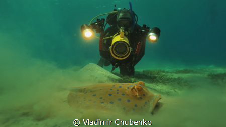 underwater videographer by Vladimir Chubenko 