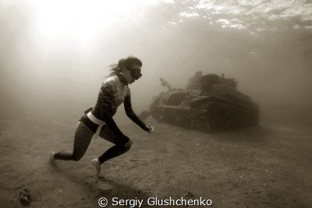 The Tank by Sergiy Glushchenko 