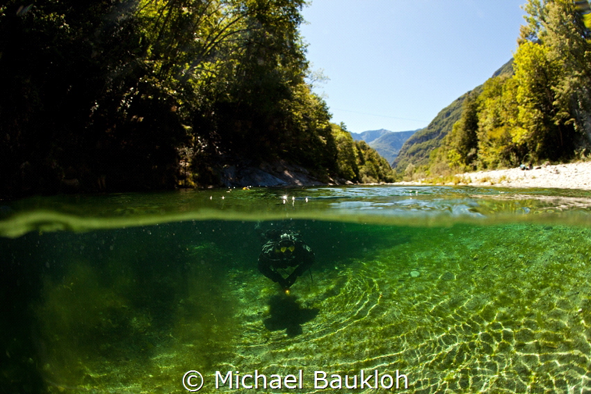 Maggia River Diving by Michael Baukloh 