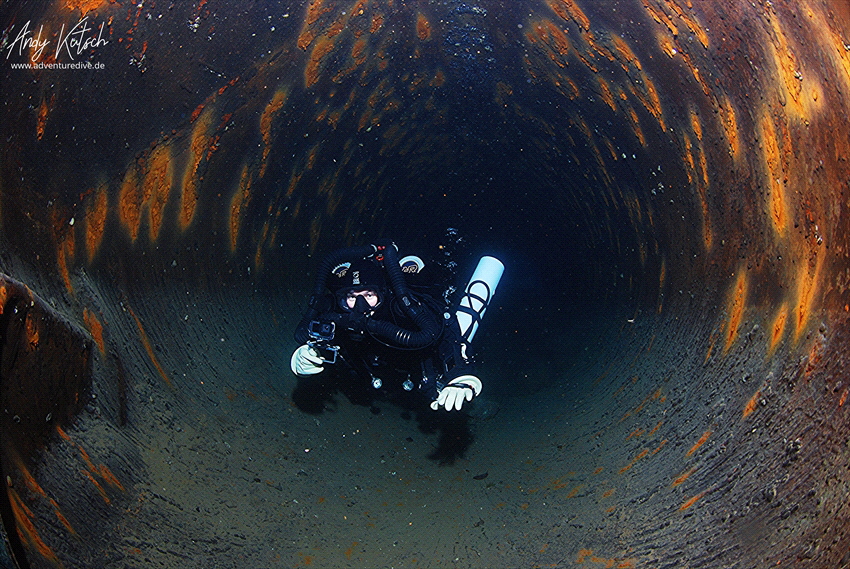 Diver in Messinghausen by Andy Kutsch 