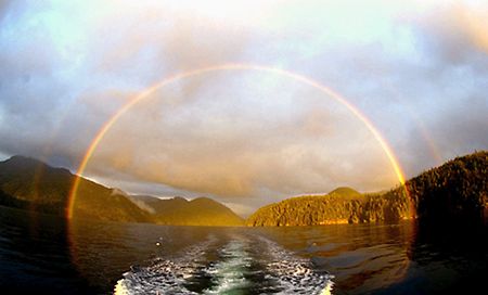 End of the Rainbow. Barkley Sound, B.C. Canada.
D70 10.5mm by Rand Mcmeins 