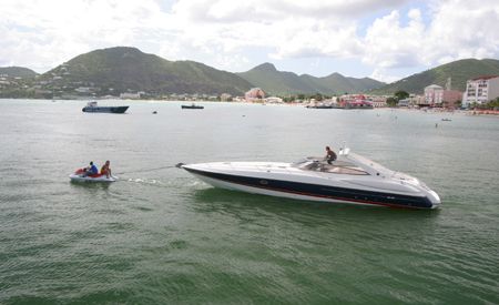 Give me a tow! Jet Ski tows large powerboat to the wharf.... by Terry Moore 