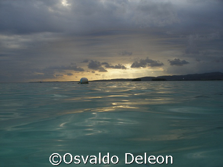 RELAXING SUNSET AT CARACOLES  CAY LAJAS PR by Osvaldo Deleon 