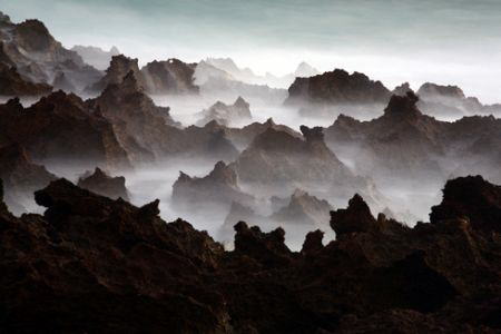 "Primal Terrain". This was a long exposure taken moments ... by Mathew Cook 