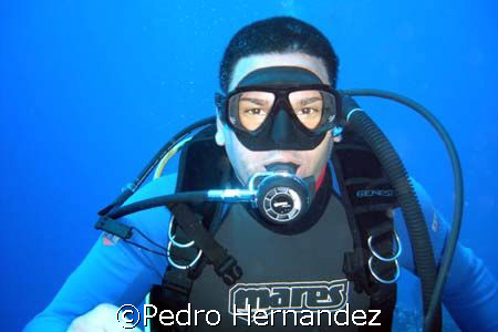 My Buddy Guillermo,Parguera, Puerto Rico by Pedro Hernandez 