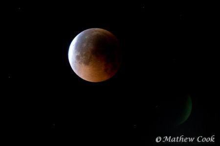 "Lunar Eclipse" Although not a typical UW photo entry, th... by Mathew Cook 