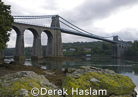 Menai bridge. From the Anglesey side. A great dive site!
... by Derek Haslam 