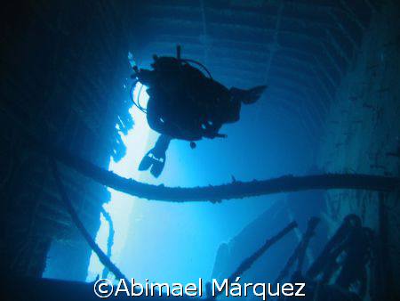 The wreck of The Chikuzen, British Virgin Island.
One of... by Abimael Márquez 