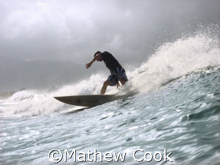 "North Shore Surfer" Photo  taken near Hale'iwa, HI. by Mathew Cook 
