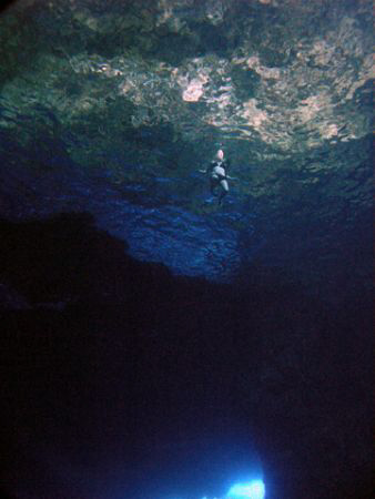 Inside the Saipan Grotto by Martin Dalsaso 