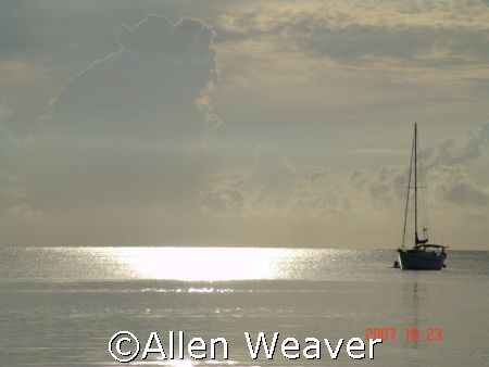 Sunset in Negril by Allen Weaver 