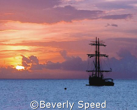 Mystical Sailing Galleon/Grand Cayman's Jolly Roger cruis... by Beverly Speed 