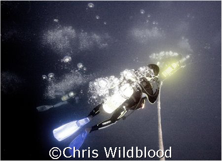 Going down the line... by Chris Wildblood 