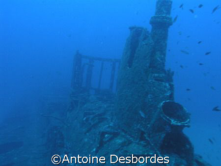 Old submarine wreck RUBIS, OLYMPUS C8080 by Antoine Desbordes 
