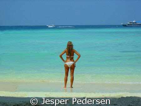 At the "Beach" by Jesper Pedersen 