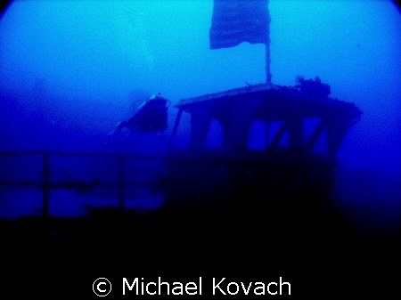 Barbara on the Spiegel Grove out of Key Largo by Michael Kovach 