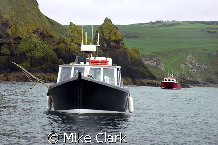 St. Abbs Dive Boats by Mike Clark 